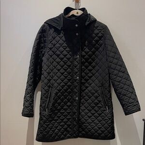 Black Quilted Women's Jacket